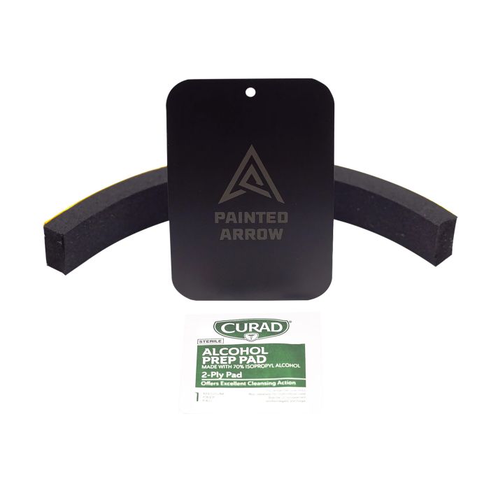 Painted Arrow APP001 Mag-Pro Smart Phone Mount Black Includes Phone Plate Stabilizer Dampener Alchohol Prep Pad