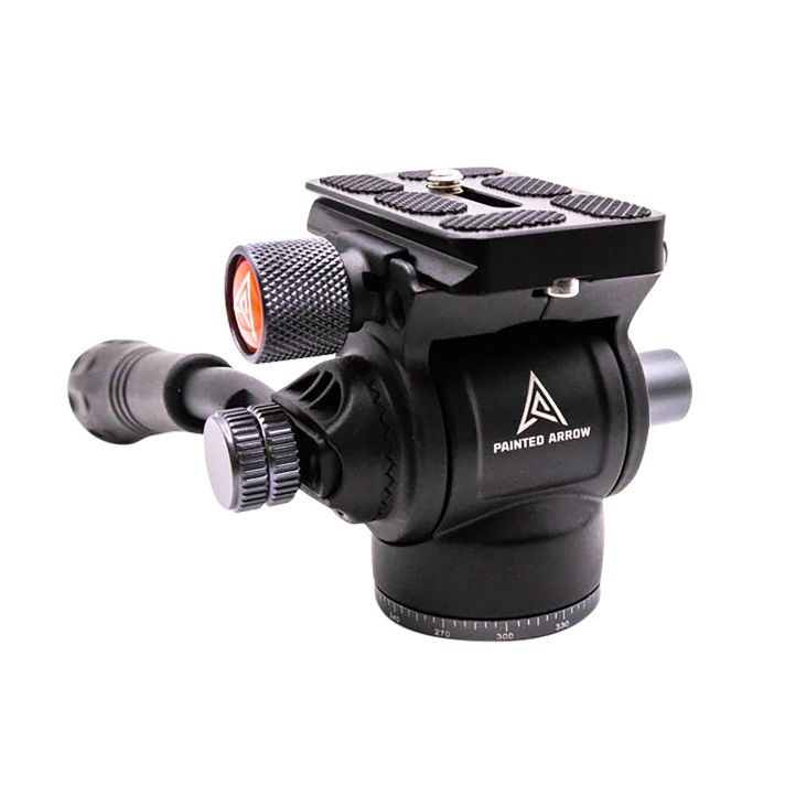 Painted Arrow MAGFH1 FH1 Tripod Fluid Head Black