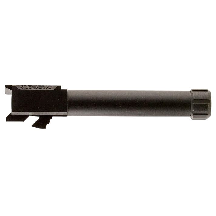 SilencerCo AC5335 9mm 1/2"x28 416R Stainless Steel Black