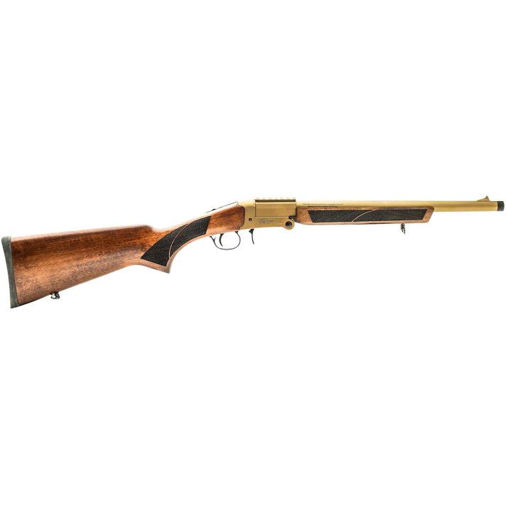Gforce Arms GFTXP3520 GFTXPYouth 350 Legend 1rd 20" Bronze Cerakote Steel Barrel, Bronze Cerakote Picatinny Rail Steel Receiver, Fixed Walnut Wood Stock