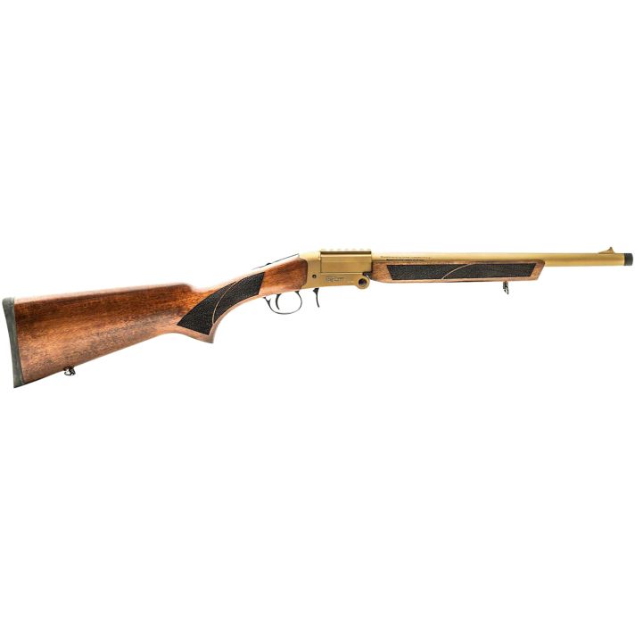 Gforce Arms GFTXP4020 GFTXP400 Legend 1rd 20" Bronze Cerakote Steel Barrel, Bronze Cerakote Picatinny Rail Steel Receiver, Fixed Walnut Wood Stock