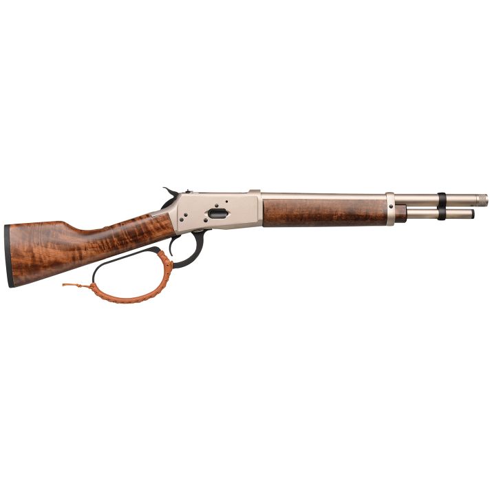 Gforce Arms GFLVR357PN Saddlehorn357 Mag 5+1 12" Nickel Threaded Barrel & Receiver, Turkish Walnut Stock & Forend, Thread Protector