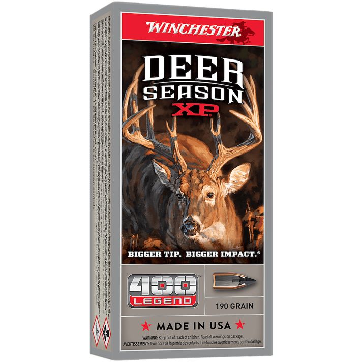 Winchester Ammo X400DS Deer Season XP400Legend 190gr 20 Per Box/10 Case