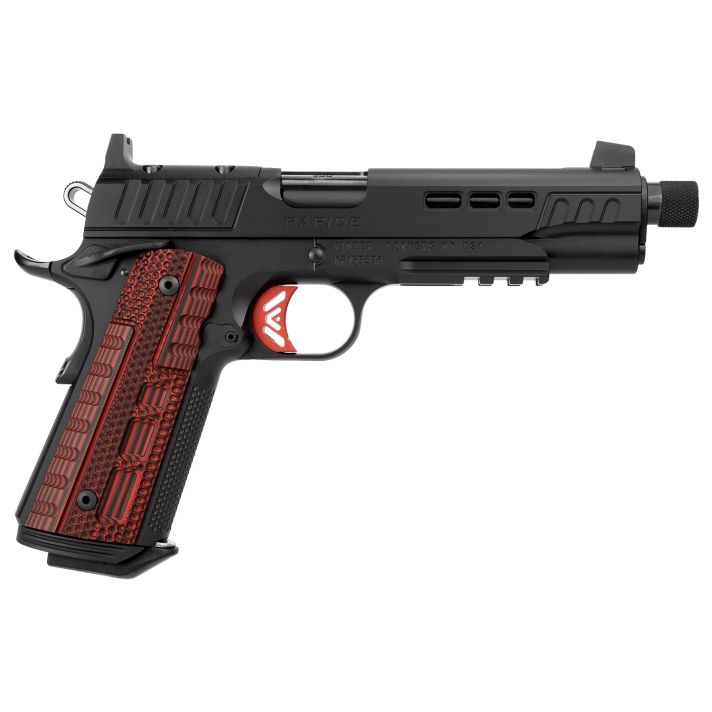 Kimber Mfg.,inc 3000439Rapide Heat OR TFS 9mm 9+1 5.50" Stainless Steel Slide Kimpro II Black G10 Grip