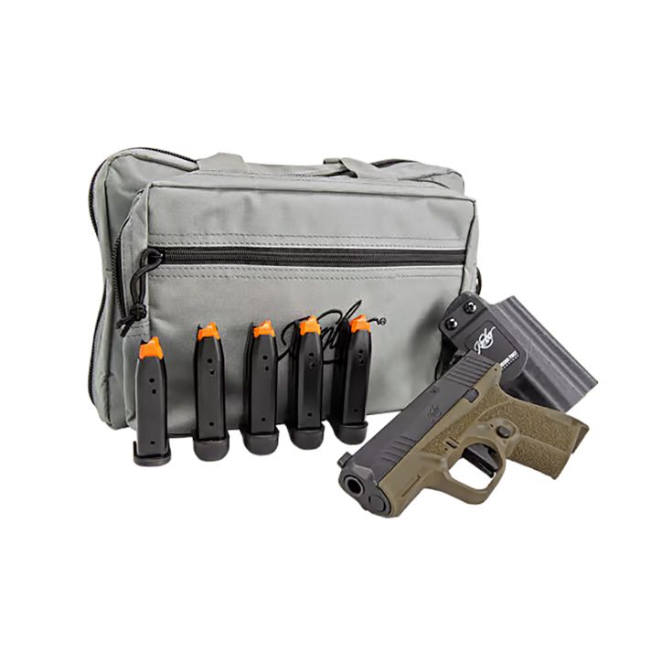 Kimber Mfg.,inc 3800021 R7 Mako OR Bundle 9mm 10+1 3.37" FNC Stainless Steel Slide Molded Stippling FDE