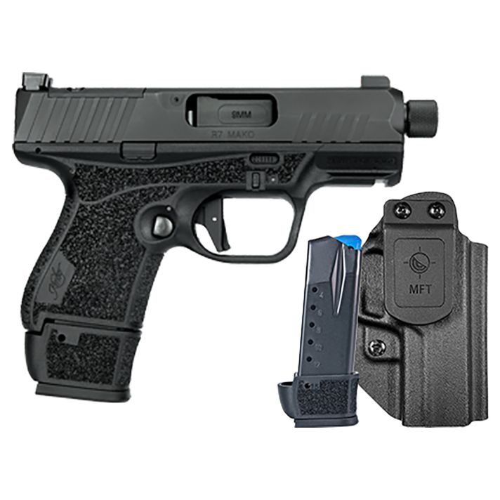 Kimber Mfg.,inc 3800033 R7 Mako TSF OR 9mm 15+1 3.92" FNC Stainless Steel Slide Molded Stippling Holosun HS 407K