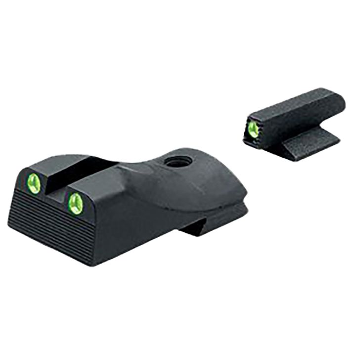 Kimber Mfg.,inc ML11212 1911 Slant Fixed Night Sight SetGreen/Tritium Black Outline Front Sight-Green/Tritium Black Outline Rear Sight