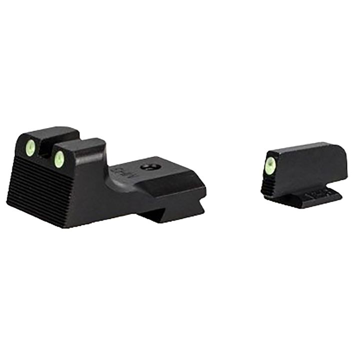 Kimber Mfg.,inc ML11230 1911 Ledged Night Sight SetGreen/Tritium Black Outline Front Sight-Green/Tritium Black Outline Rear Sight
