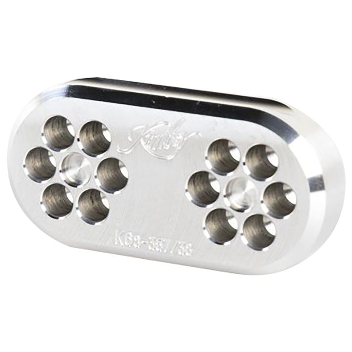 Kimber Mfg.,inc 4100022 K6S 2 Position Loading Station Compatible w/ 38 Special/357 Magnum Silver Aluminum
