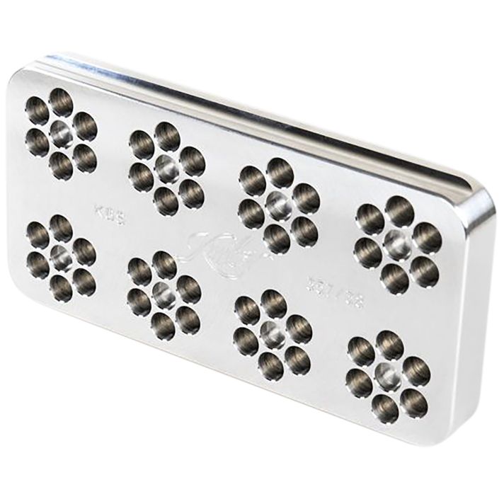 Kimber Mfg.,inc 4100023 K6S 8 Position Loading Station Compatible w/ 38 Special/357 Magnum Silver Aluminum