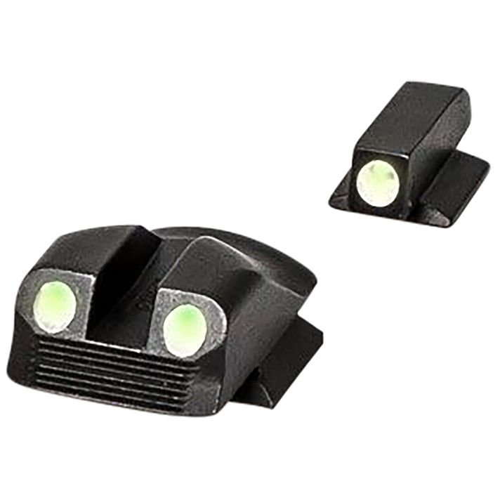 Kimber Mfg.,inc ML11229 Micro.380/Micro9 Sight SetGreen/Tritium Black Outline Front Sight-Green/Tritium Black Outline Rear Sight