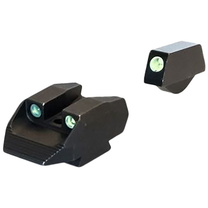 Kimber Mfg.,inc ML11231 K6S Night Sight SetGreen/Tritium Black Outline Front Sight-Green/Tritium Black Outline Rear Sight