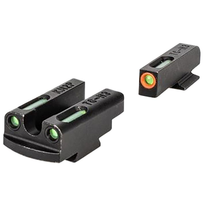 Kimber Mfg.,inc 4000154 Micro 9 Trulgo TFX Pro Sight SetGreen/Fiber Optic Orange Outline Front Sight-Green/Fiber Optic Black Outline Rear Sight