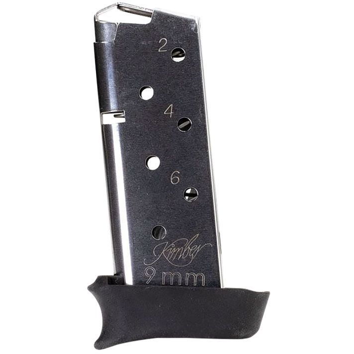Kimber Mfg.,inc 4000905 Micro 9 w/ Hogue Grip Extender 7rd 9mm Stainless