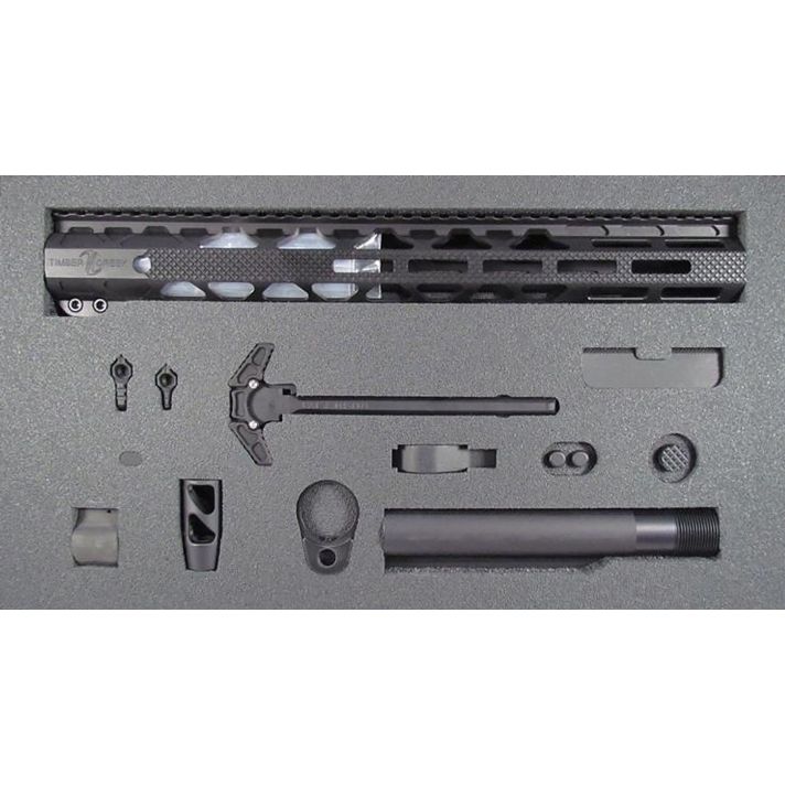 Timber Creek Outdoors TCGKBL Greyman Complete Build Kit AR-15 Rifle Black