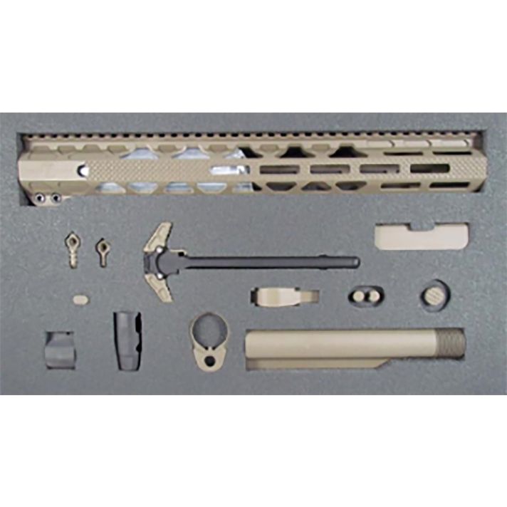 Timber Creek Outdoors TCGKD Greyman Complete Build Kit AR-15 Rifle Desert
