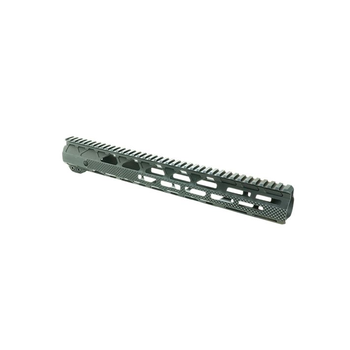 Timber Creek Outdoors G15HGBL GreymanAluminum 15" M-LOK Handguard for AR-15