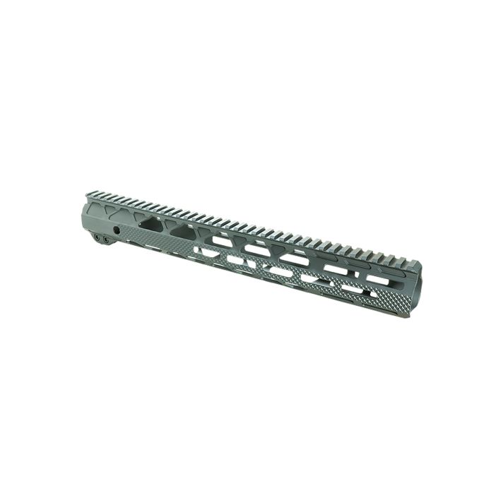 Timber Creek Outdoors G15HGD GreymanAluminum 15" M-LOK Handguard for AR-15