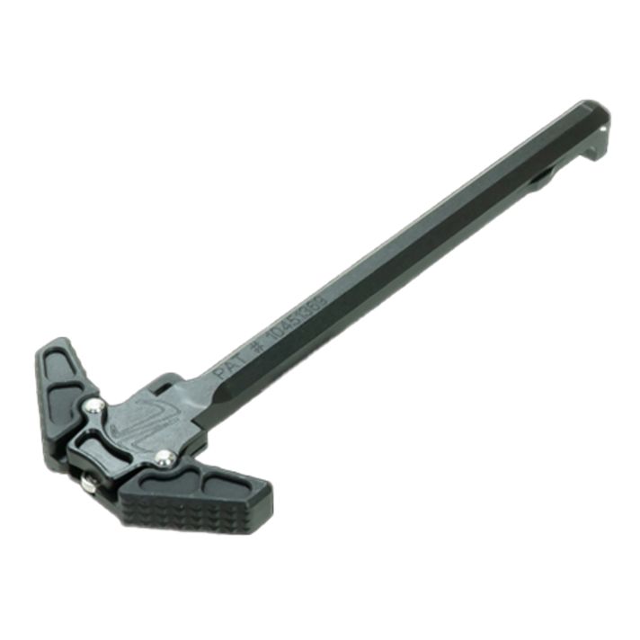 Timber Creek Outdoors GCHBL Greyman Charging Handle Black Billet Aluminum Ambidextrous Hand