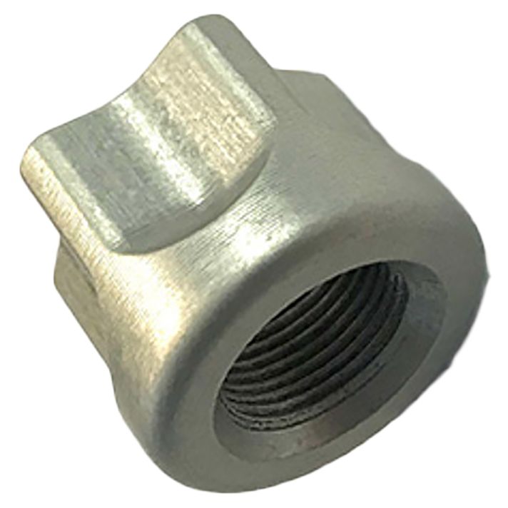 Timber Creek Outdoors 1/228TPS Thread ProtectorSilver Billet Aluminum 1/2-28