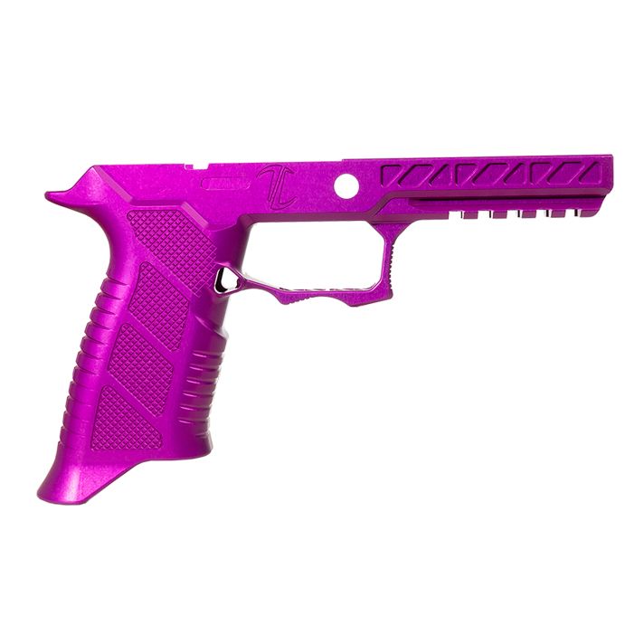 Timber Creek Outdoors SSP320PROGMPPPro Grip Module Purple Anodized Fits Sig P320