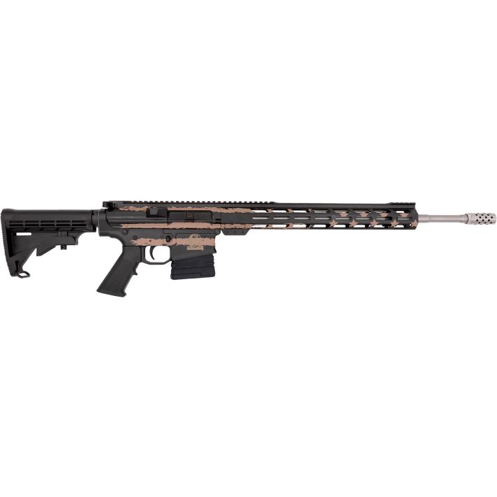 Great Lakes Firearms GL1065SSFDST GLFA6.5 Creedmoor 10+1 20" Stainless Steel Desert Flag