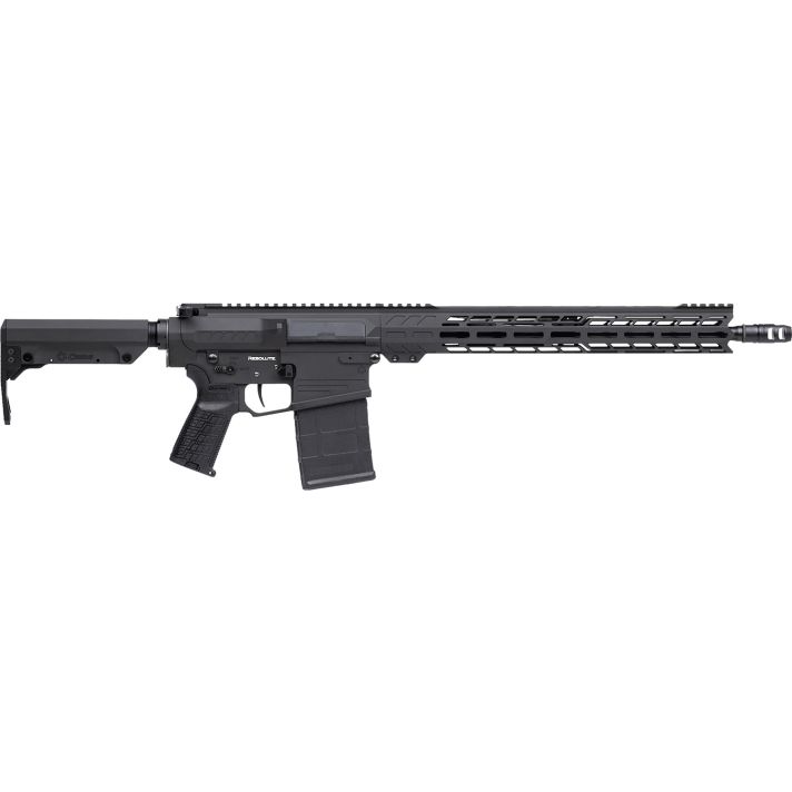 CMMG 33A590C-AB Resolute MK3 8.6 Blackout 20rd 16.10" Black Nitride 7075-T6 Aluminum Receiver 15" M-LOK Handguard CMMG Zeroed Grip