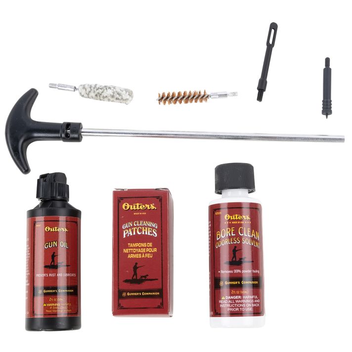 Outers 98416 Aluminum Rod Pistol Kit 38 Special /357 Mag / 9mm