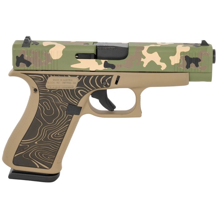 Glock PA4850204-EXPHUNT G48 Gen5 Slim Compact Frame 9mm Luger 10+1 4.17" Black GMB Barrel Serrated Steel Slide Polymer Frame w/Beavertail
