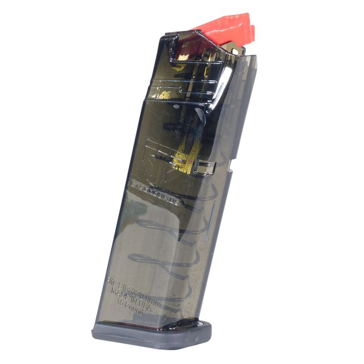ETS Group OMGSG932015 Omega15rd 9mm Fits Sig P320 Translucent Smoke