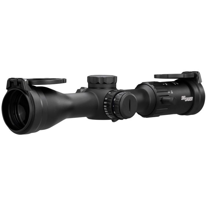 Sig Sauer Electro-Optics SOW42003 Whiskey4Black 2.50-10x 42mm 30mm Tube Quadplex Reticle