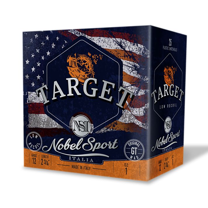 Nobel/Eurosports LLC ANSLR185 Target Low Recoil 12Gauge 2.75" 1oz 8.5Shot 250/Box