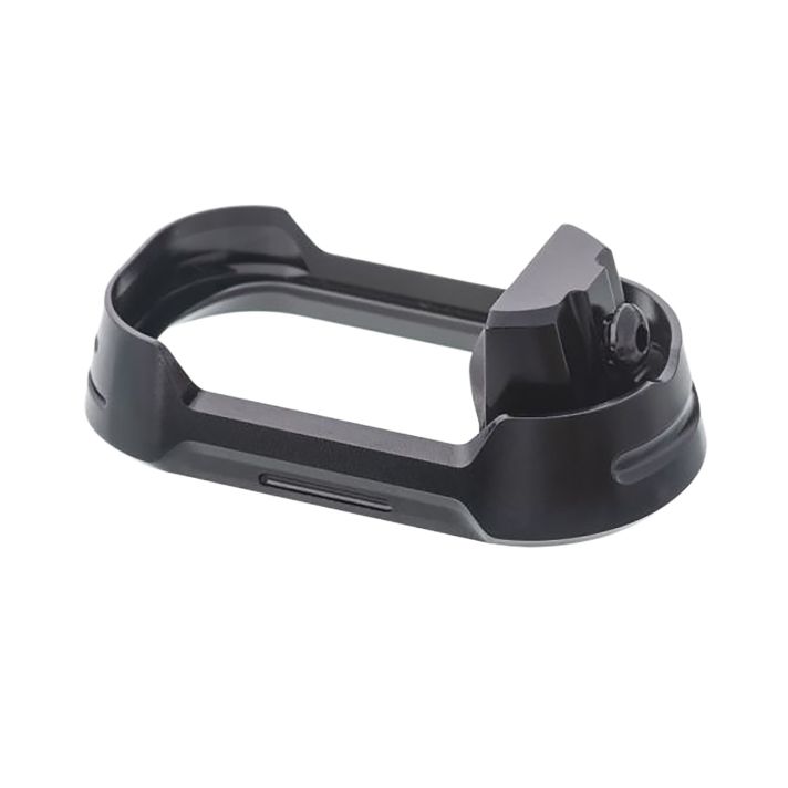 Tyrant CNC TDG19G34MWBLKBLKSRWMagwell Fits Glock 19 Gen 3-4 Black 7000 Series Aluminum
