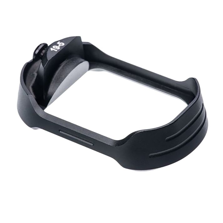 Tyrant CNC TDG19G5MWBLKBLKSCREWMagwell Compatible w/ Glock 19/23 Black 7000 Series Aluminum