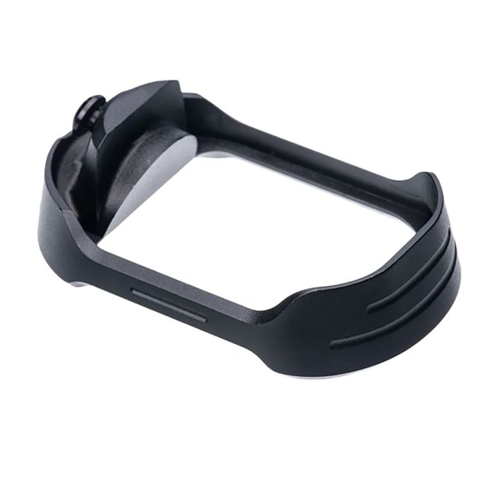 Tyrant CNC TDG17MWG5BLACKBLACKSCRMagwell Fits Glock 17/22/31/34/35 Black Aluminum