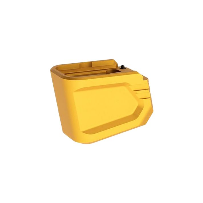 Tyrant CNC TDG19MAGEXGLDMagazine Extension Fits Glock 19/23 Gen 4/5 Gold Aerospace Grade Aluminum