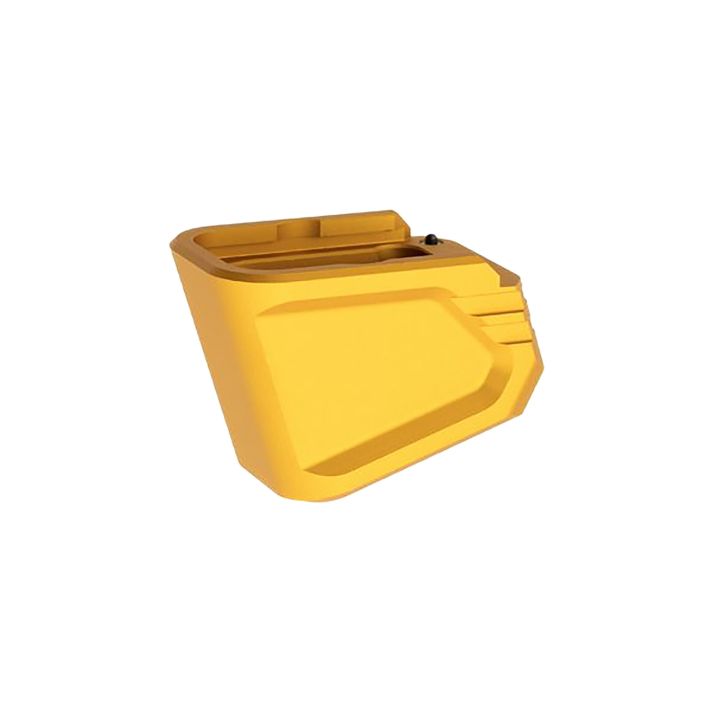 Tyrant CNC TDG17MAGEXGLDMagazine Extension Fits Glock 17/22/34/35/19X Gold Aerospace Grade Aluminum