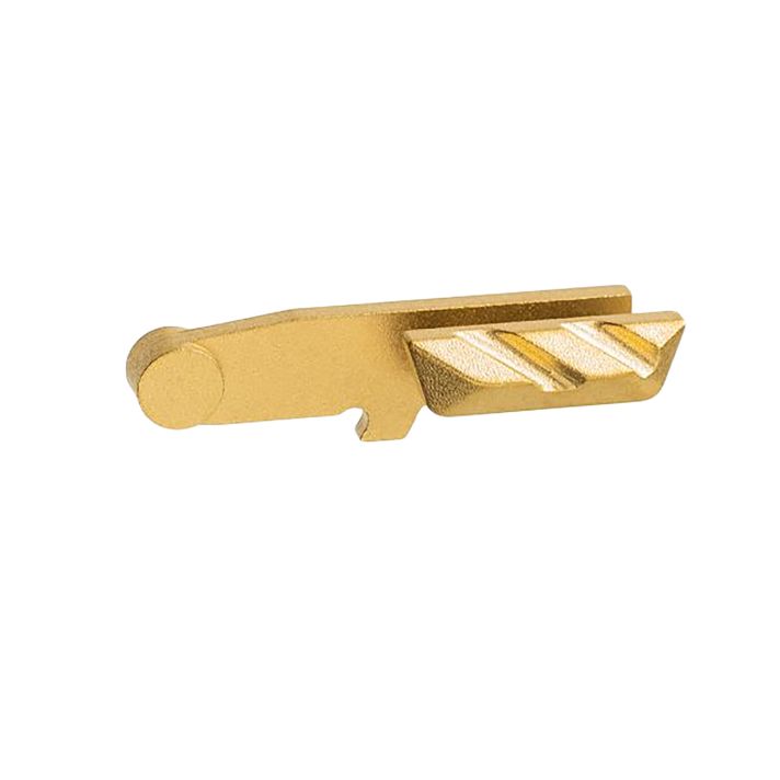 Tyrant CNC TDP365SCLGOLDExtended Slide Catch Lever Sig P365 Gold Stainless Steel