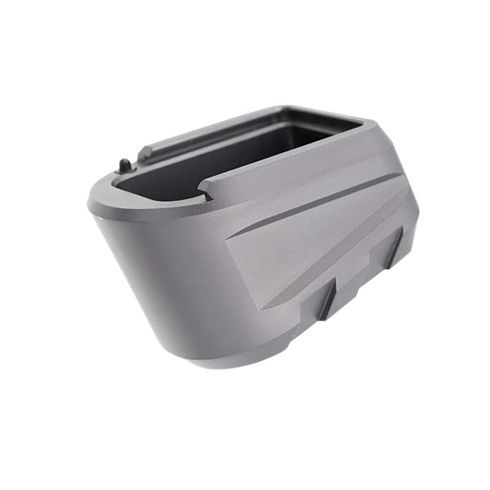 Tyrant CNC TDP365MAGEXGREY P365-XMACRO Magazine Extension 9mm Fits Sig P365 Gray 6061 Aluminum