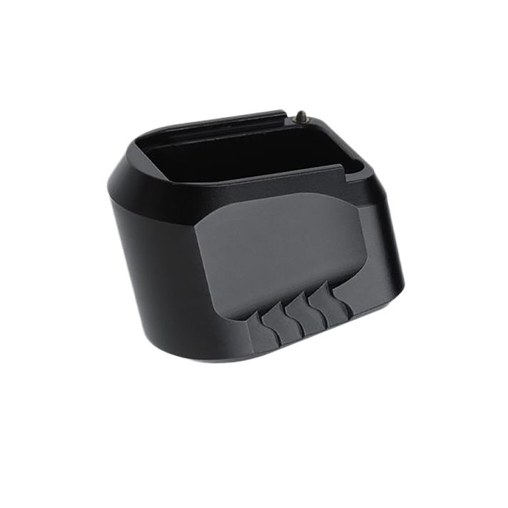 Tyrant CNC TDMPMAGEXFSBLKMagazine Extension 9mm/40 S&W Fits S&W M&P Full-Size Black Aerospace Grade Aluminum
