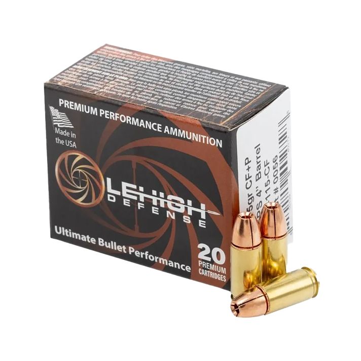 Wilson Combat LA9115CF 9mm 115gr 20 Per Box/10 Case