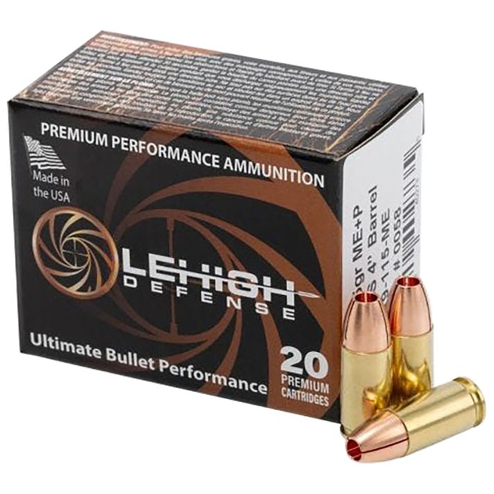 Wilson Combat LA9115ME 9mm+P 115gr 20 Per Box/10 Case