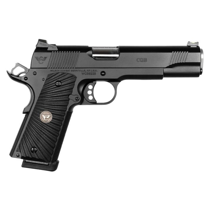 Wilson Combat CQBFS45 CQB45 ACP 8+1 5" Full Size Carbon Steel Slide G10 Starburst Grip