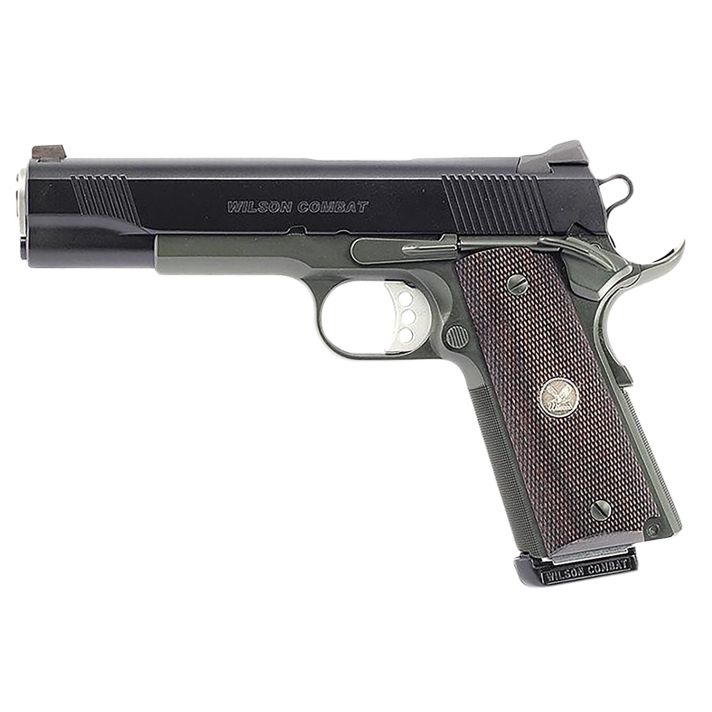 Wilson Combat WCQBTACA CQB *CA Compliant 45 ACP 8+1 5" Black Armor-Tuff