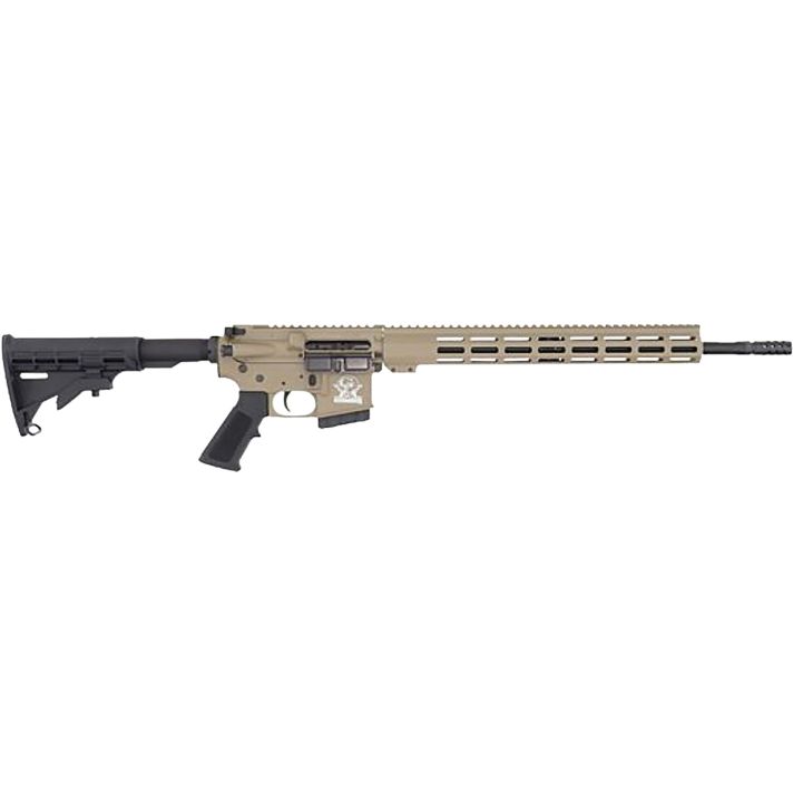Great Lakes Firearms GL15350SSFDE16 GLFA350 Legend 5+1 18" Stainless Threaded Barrel, Flat Dark Earth Cerakote Picatinny Rail Aluminum Receiver, M-LOK Handguard, Black Synthetic Stock, Mil-Spec Grip