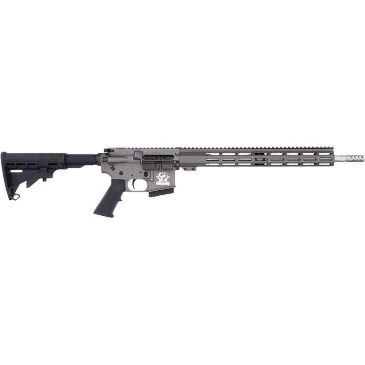 Great Lakes Firearms GL15350SSTNG16 GLFA350 Legend 5+1 18" Stainless Threaded Barrel, Tungsten Cerakote Picatinny Rail Aluminum Receiver, M-LOK Handguard, Black Synthetic Stock, Mil-Spec Grip