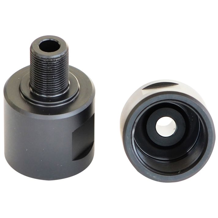 Griffin Armament 24MM1228A Suppressor Mount Thread Adapter 1/2"x28 Melonite QPQ Black