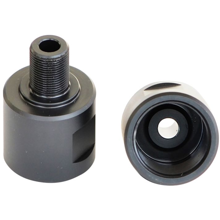 Griffin Armament 24MM5824A Suppressor Mount Thread Adapter 5/8"x24 Melonite QPQ Black