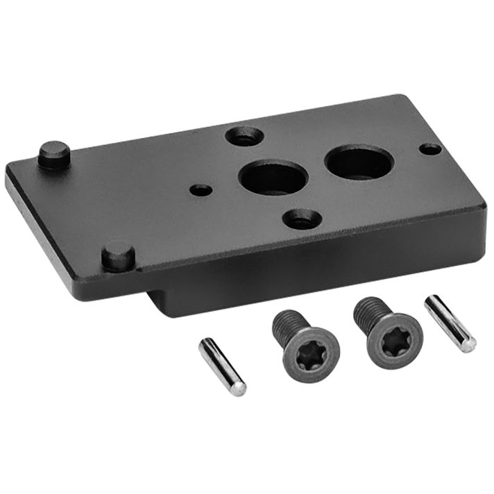 Griffin Armament GSMARMRFP AIS Flat Mount Plate Black Anodized Hardcoat 6061 T6 Aluminum
