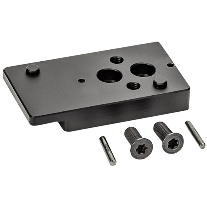 Griffin Armament GSMALDPFP AIS Flat Mount Plate Black Anodized Hardcoat 6061 T6 Aluminum
